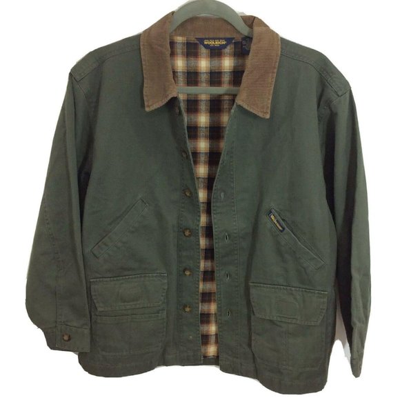 Woolrich Jackets & Blazers - NEW JOHN RICH BROS WOOLRICH Womens Cotton Green